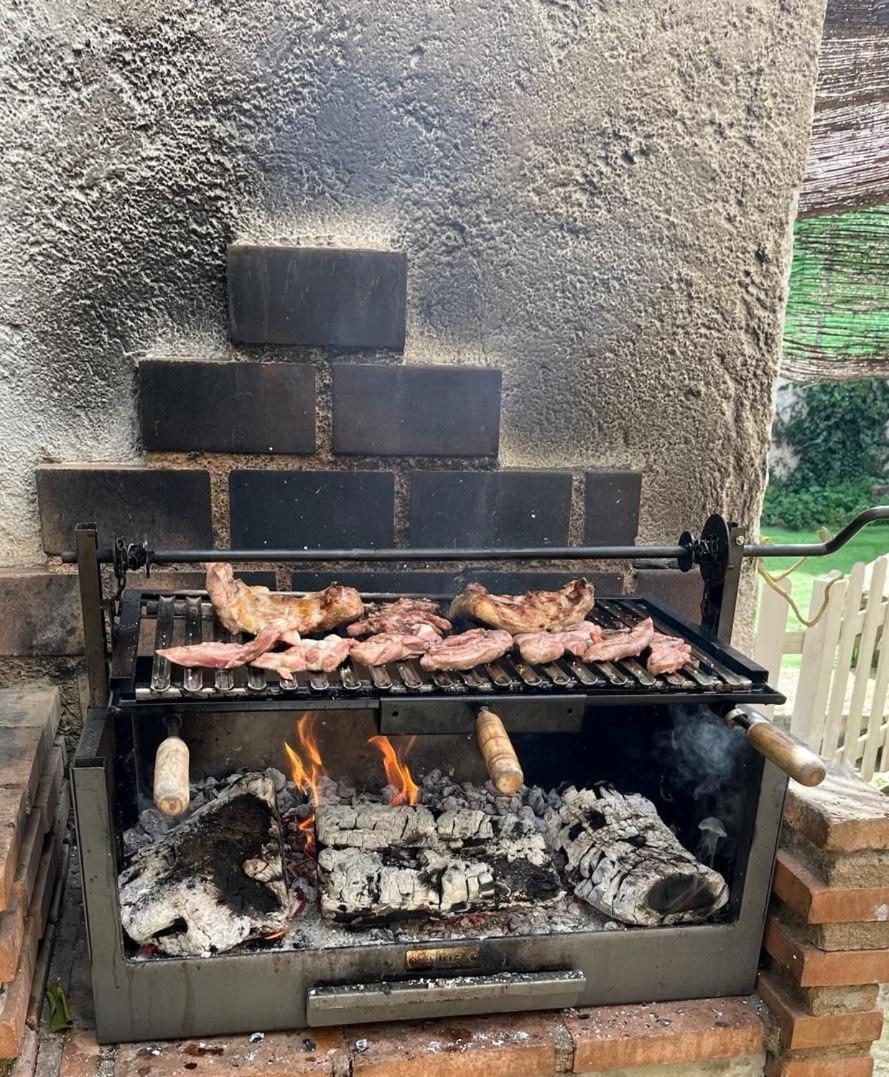 Villa Casita Del Peral Gueejar Sierra Esterno foto