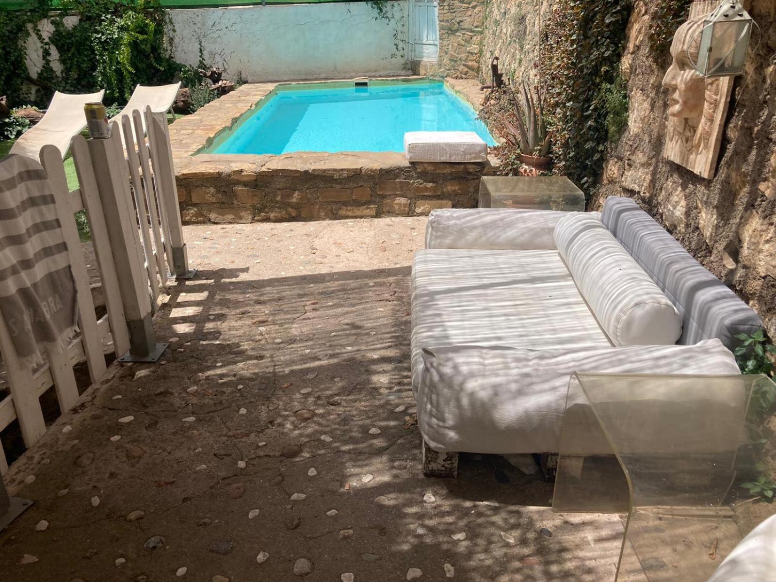 Villa Casita Del Peral Gueejar Sierra Esterno foto